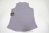 Belyn Key Diamond Stripe Reversible Polo Womens Size X-Small 838B 01082903