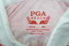 PGA Reach Golf Junior League Polo Boys Size Large Red/White 864A 01110566 New