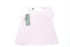 Greyson Wolf Whisper Sophia Polo Womens Size Small Pink/White 967C 01203460 New