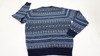 Peter Millar 55% Merino Wool Sweater Mens Medium Navy Crewneck 905A 01165318 New