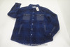 Peter Millar High Pile Sherpa Shirt Jacket Mens Size Medium Navy 771B 01020096