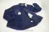 Peter Millar High Pile Sherpa Shirt Jacket Mens Size Medium Navy 771B 01020096