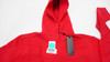 Greyson Lake Fleece Hoodie Sweater Mens Size Medium Red Desert 956D 01199475 New