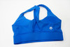 Greyson Canyon Peaks Una Sports Bra Polo Womens Small Blue 996E 01223680 New