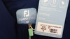 FootJoy Full Zip Color Block Jacket Womens Size Medium Navy 925B 01176893 New