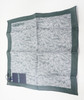 Peter Millar Print Pocket Square Mens Size One Size GREY/GREEN 01213027 New