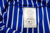 FootJoy Breton Stripe Pique Slvband Polo Mens Large Ocean/Lime 975F