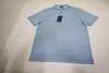 FootJoy DriRelease Open Stripe Polo Mens Medium Blue/Lime 1043A 01262977