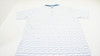 FootJoy Flag Banner Print Lisle Polo Mens Size Small White 1009B 01228720 New