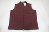 Peter Millar Crown Fleece Gilet Vest Mens Medium Cinnamon 852B 01097209