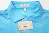 Peter Millar Golf Pattern Polo Mens Size Medium RVRBD 981D 01270434 New