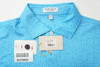 Peter Millar Golf Pattern Polo Mens Size Medium RVRBD 981D 01270434 New
