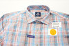 Johnnie-O Golf Classic Button Down Mens Size Medium Blue/Red 977B 01211600 New