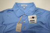 Peter Millar Golf North Star Performance Jersey Polo  Mens Size  Medium Liberty Blue Regular 1007A 01255906 New