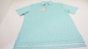 Peter Millar Golf Pattern Polo Mens Size Medium CAB W/Logo 1027A 01236421 New