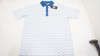 FootJoy Flag Bannder Print Lisle Polo Mens Size Small White 1011A 01230558 New