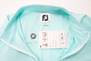 FootJoy 1/4 Zip Dot JQD MID Pullover Womens Size Small Aqua 989A 01217354 New