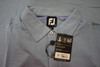 FootJoy DBL Chest Band Stripe Pique Polo Mens Large Storm 1008B 01228978 New
