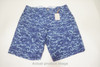 Peter Millar Golf Tropical Camo Shorts Mens Size 34 Sport Navy 833C 01079801 New