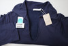 New Peter Millar Classic Sweater Womens Size Small NAVY V-Neck 1004F 01280326