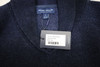Peter Millar Corbet Shawl Sweater Mens Size Medium Navy V-Neck 1016E New 1285673