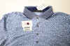 Greyson Golf Ombre Lake Trout Polo Mens Size Medium Delphinium 772C New 01289169