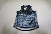 Greyson Magic Garden Sleeveless Polo Womens Small Blue 814f 01288636