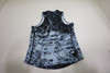 Greyson Magic Garden Sleeveless Polo Womens Small Blue 814f 01288636