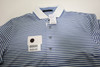 Greyson Golf Sandur Polo Mens Size Medium Cloud/Arctic/Fjord   910E New 01291108