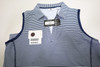 FootJoy STRP OPN PLCKT SLVLSS Polo Womens Size Small Navy 851F New 01294571