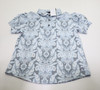 Greyson Youth Snow Bird Scarlett Polo Girls Size 5 Mineral Mist 951C New 1298139