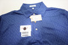 Peter Millar Golf Pattern Polo Mens Size Medium SPORT NAVY 920C New 01298802