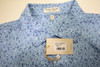 Peter Millar Golf Pattern Polo Mens Size Medium Cottage Blue 925D New 01298833