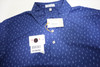Peter Millar Golf Fairway Par-Tee Mesh Polo Mens Size Medium SPORT NAVY 920C New 01298763