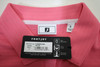 FootJoy Golf JACQUARD SS Polo Womens Size Small PINK LEM 936E New 01301426