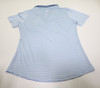 FootJoy Golf OPN COLLR STRP Polo Womens Size Small SKYWY/WH 936E New 01301434