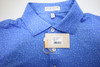 Peter Millar Golf Pattern Polo Mens Size Medium BSEA 935C New 01300588