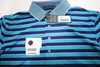 Greyson Classic Polo Mens Medium Cyano/Maltese Blue/Torrent 961D New 01304454