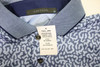 Greyson Golf Ombre Lake Trout Polo Mens Size Medium Delphinium 947C New 01308294