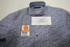 Greyson Woodward City of Roses Printed Button Down Mens Medium Artic 960H 5256