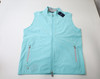 Peter Millar Golf Full Zip Vest Mens Size Medium TUR Regular 1061G New 01308139