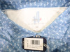 Johnnie-O Golf Pattern Polo Mens Size Medium BARRELS BLUE 1057F New 01309502