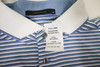 Greyson Golf Sandur Polo Mens Size Medium Cloud/Arctic/Fjord 905D New 01310088