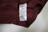 Greyson Golf Solid Polo  Womens Size  X-Small Maroon  Regular 975J New  01310146
