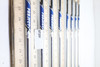 Project X Blue Label Steel 120 6.0 Stiff 33.75"-37.25" Iron Shaft Set Pulls 4344