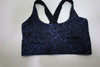 Greyson Luna Damisa Leopard Sport Bra Womens Size Small Sky 985F New 01311306