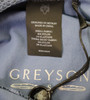 Greyson Wolf Link Lace Sport Bra Womens Size Small Indigo 985F New 01311310