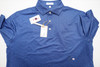 Golf Pattern Polo  Mens Size  Medium NAVY Regular  New  INV12588680