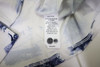Golf Pattern Polo  Mens Size  Medium Arctic Regular 997E New  01311717