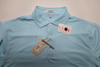 Golf Pattern Polo  Mens Size  Medium WHITE Regular  New  INV12587772